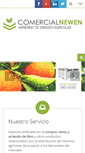 Mobile Screenshot of comercialnewen.cl